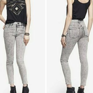 EXPRESS DENIM PERFECT HIGH STRETCH SKINNY JEAN LEGGING SZ 00 NWT!